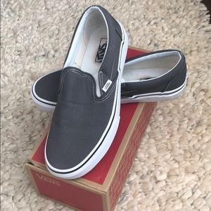 Vans Classic Slip-On Charcoal 10